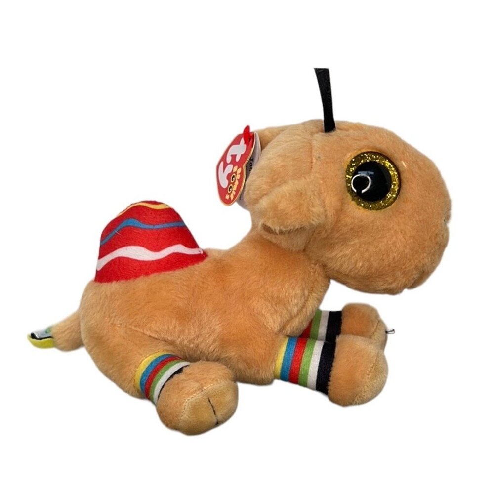 2019 Ty Beanie Babies 6" JAMAL the Camel Stuffed Animal Plush Heart Tags - Picture 1 of 8